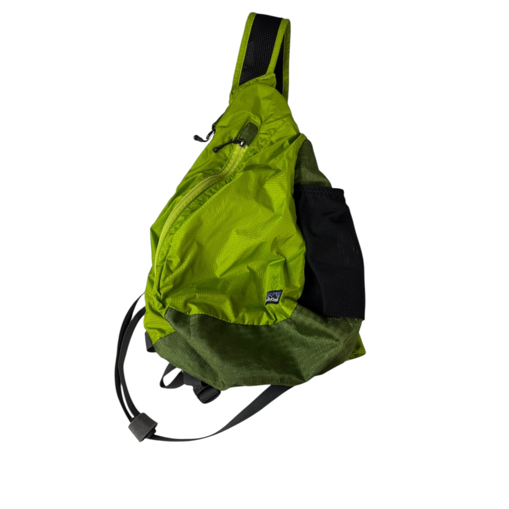 Women's Patagonia Green & Black Sling Bag One Size - Picture 2 of 8